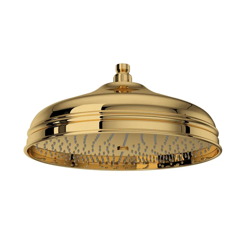 Rohl 1047/8IB Avanti Single Function Showerhead Inca Brass