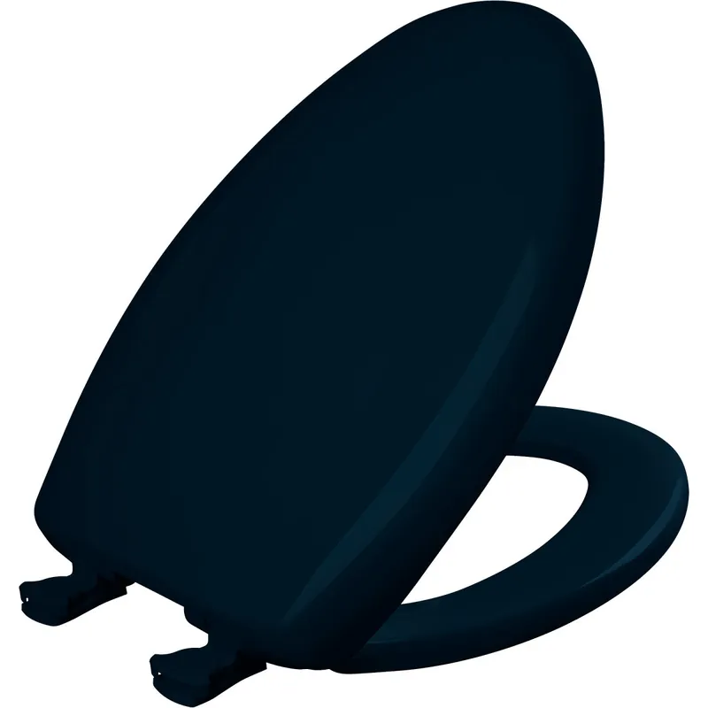 Bemis 1200SLOWT 244 Elongated Plastic Toilet Seat Navy