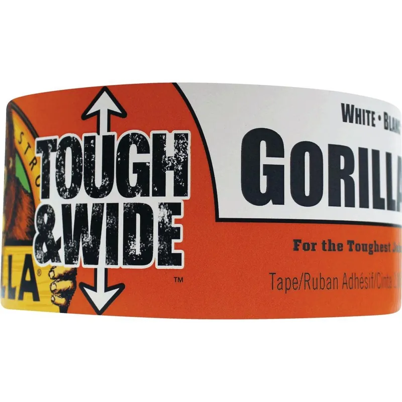 Gorilla Glue 6025302 Heavy-Duty Duct Tape 2.88 In. x 25 Yd. White