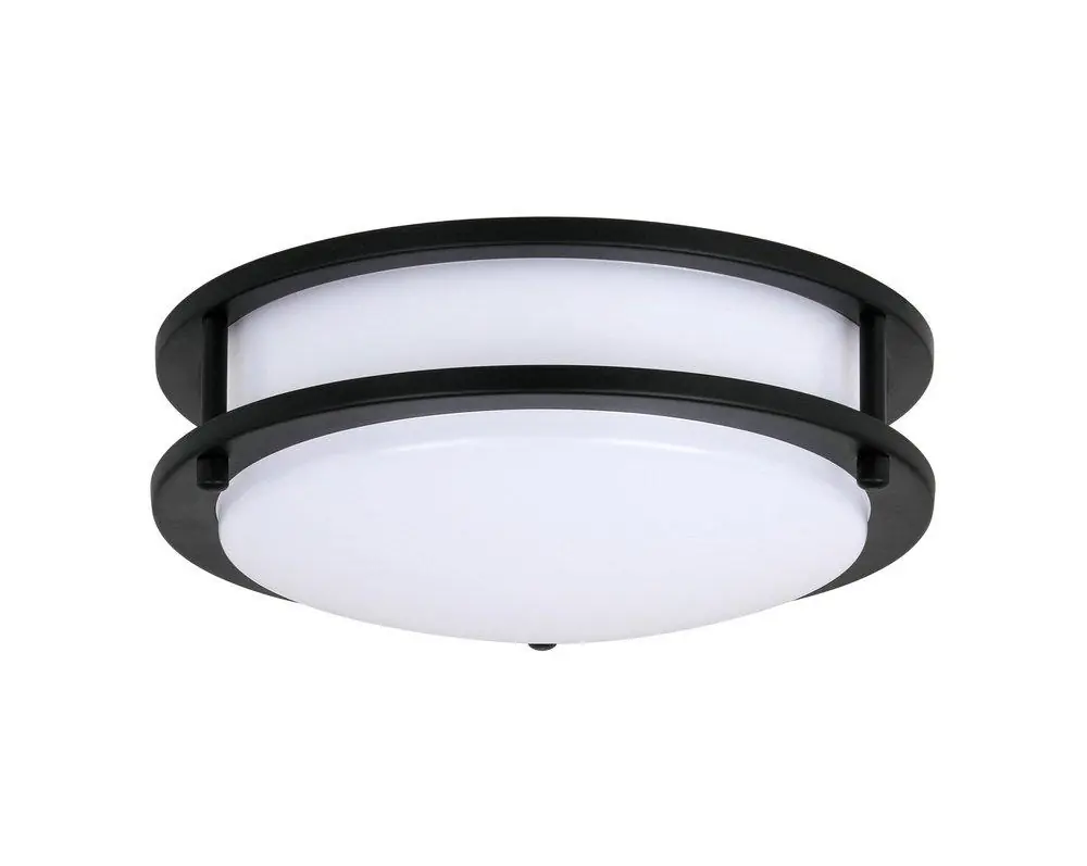 Miseno FLSAT10LEDCCTMB 10 in. LED Round Saturn Ceiling Fixture