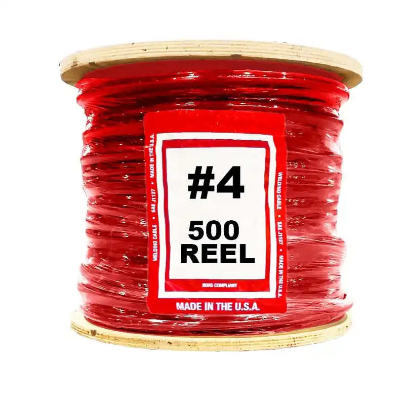 XTRweld WCSN4R-500 Cable Select Red 600V #4 AWG 500'