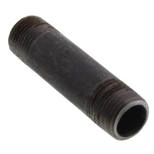 Anvil 0330010406 3/8 x 2-1/2 Black Nipple