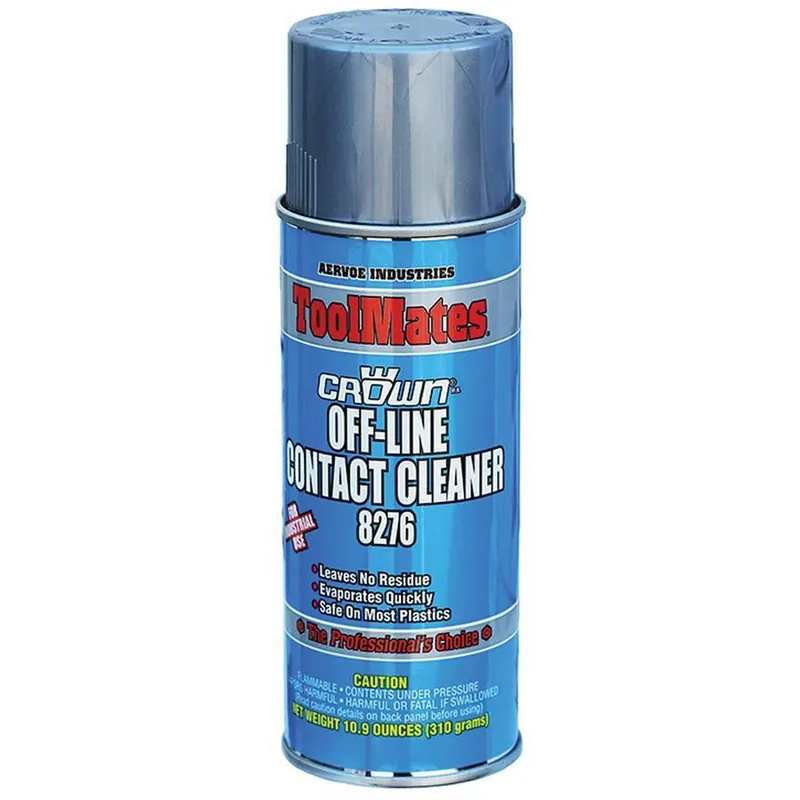 Dottie 8276 Off-Line Contact Cleaner 10.9 oz Aerosol Can Clear QD®/Crown