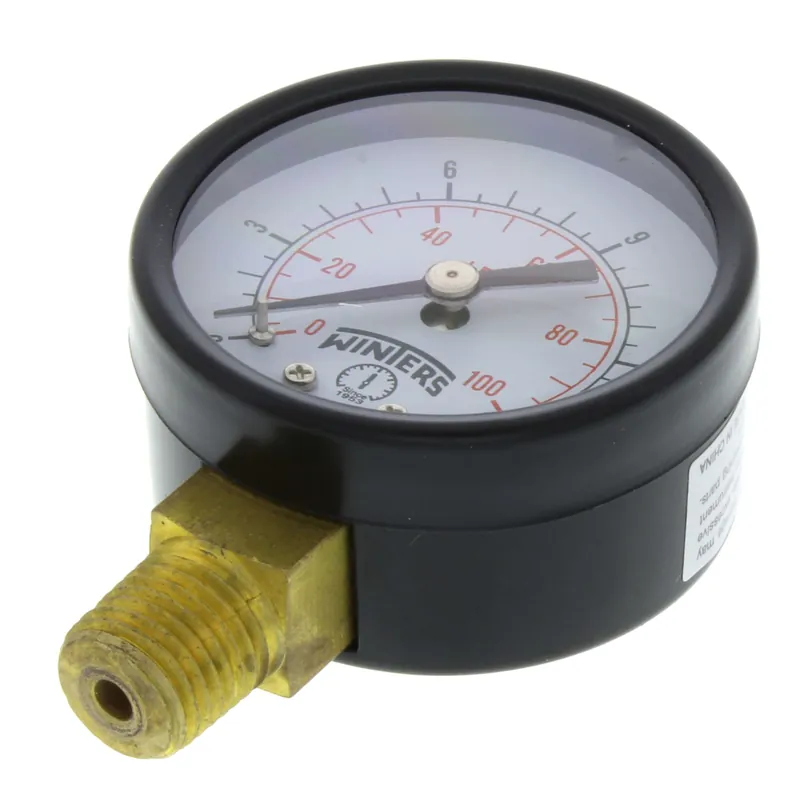 Winters Instruments PEM219 2-1/2 PEM Dual Scale Economy Pressure Gauge 0-400 PSI