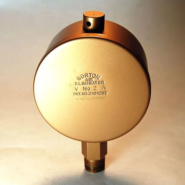 Gorton Heating 2 Air Vent for One-Pipe Steam Heating