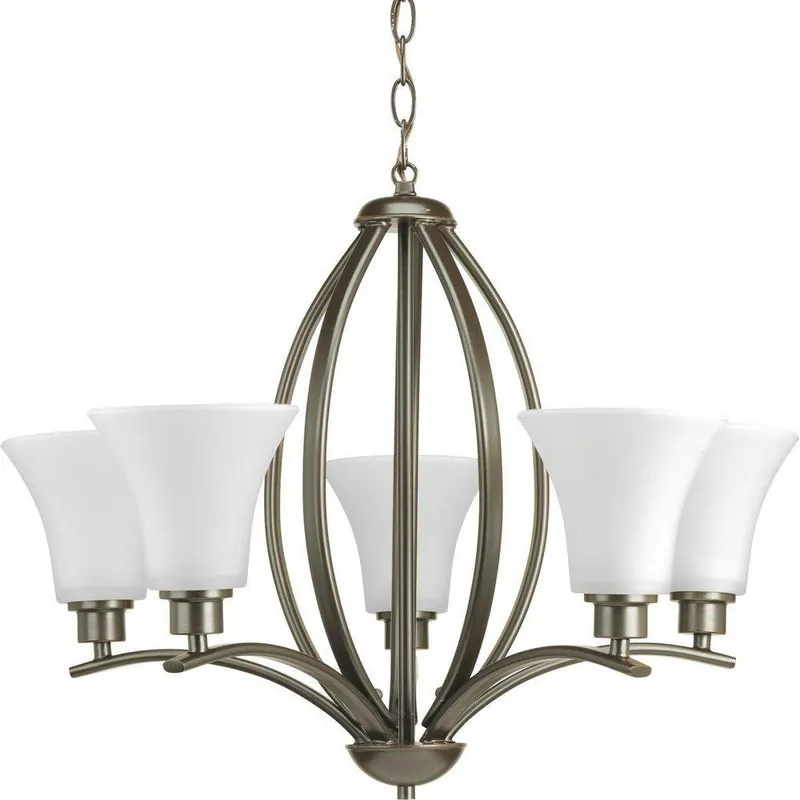 Progress Lighting P4490-20W Joy 18-7/8 in. 5-Light Chandelier