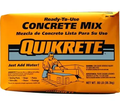 Quikrete 1101-80 Concrete Mix, 80 lbs. Replacement MPN