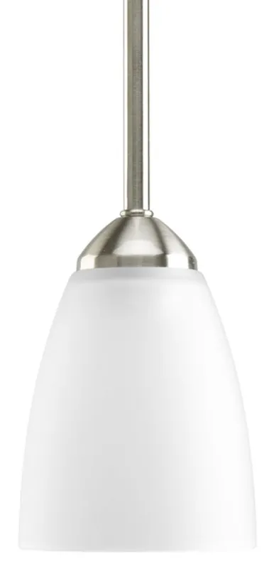 Progress Lighting P5113-09 Gather 1 Light 100W Pendant Brushed Nickel