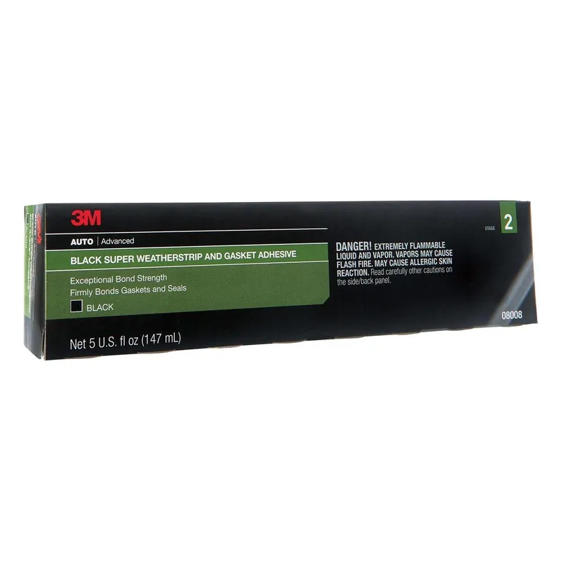 3M 7000045523 Black Super Weatherstrip and Gasket Adhesive 5 fl oz