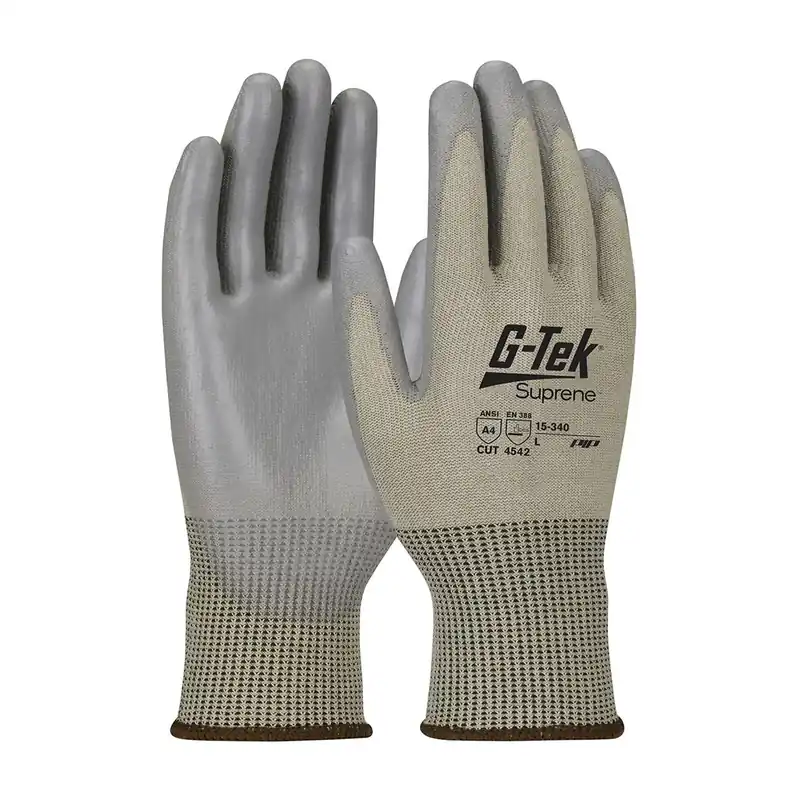 PIP 15-340/XS Tan Polyurethane X-Small Cut-Resistant Gloves