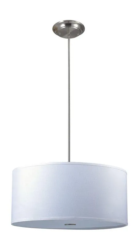 Miseno FLPL1003BN 3-Light Medium E-26 Pendant in Brushed Nickel