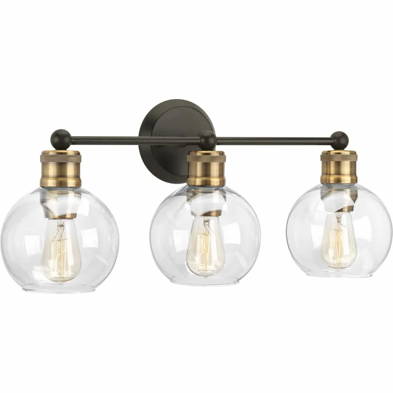 Progress Lighting P300051-020 The Hansford Collection 3-Light Vanity Fixture