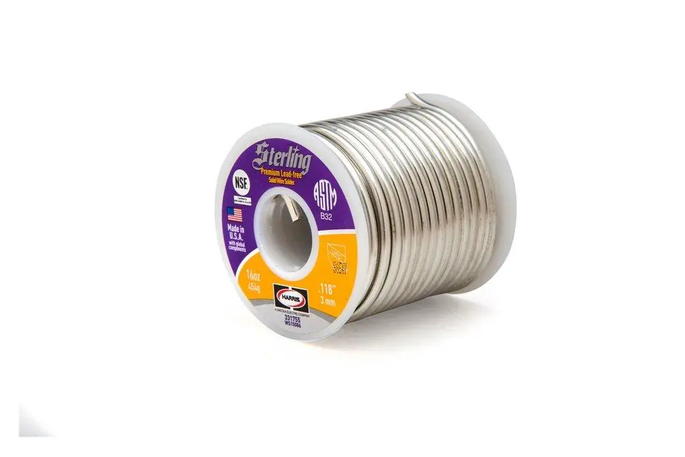 Harris 331755 Sterling 1 lb. Copper-Tin Solder