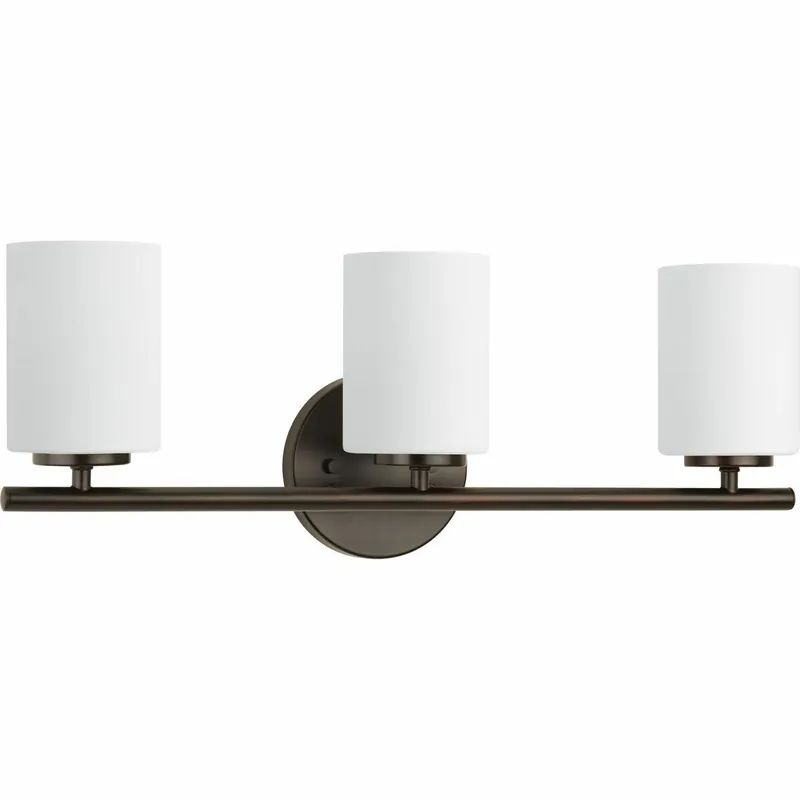 Progress Lighting P2159-20 Three-Light Bath & Vanity Fixture 100W Incandescent