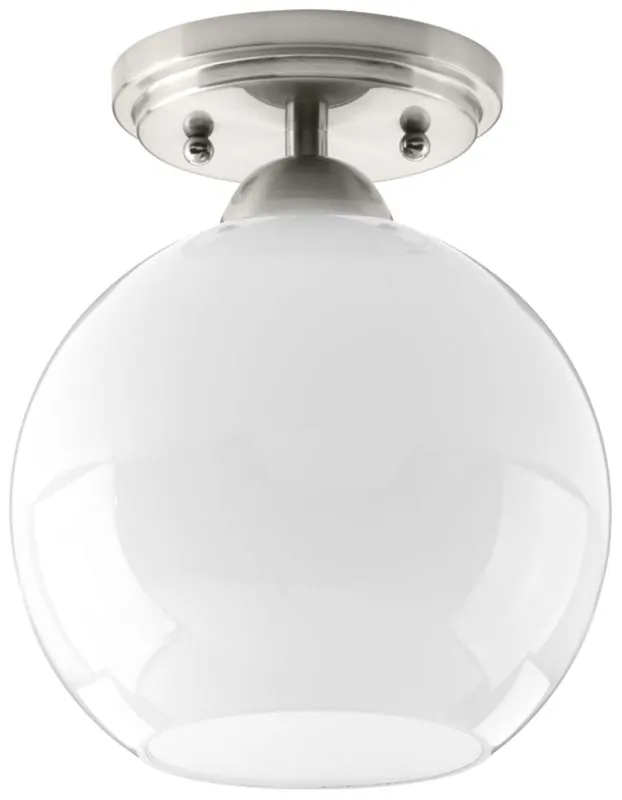 Progress Lighting P350075-009 Carisa 75W 1-Light Flush Mount Ceiling Fixture