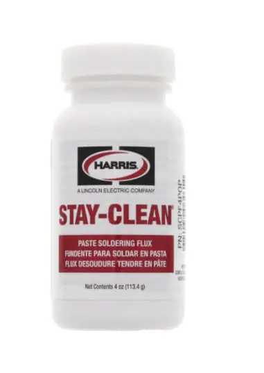 Harris SCPF4POP Stay Clean Solder Flux, 4 oz Capacity, Jar Container