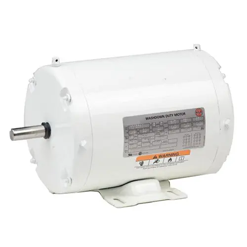 US-Nidec WD34S2A White Epoxy Washdown Motor 3/4 HP