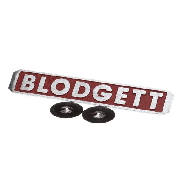 Nameplate Lit #163 for Blodgett 90086