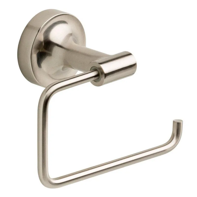 Liberty Hardware VOI50-SN Voisin Wall Mount Toilet Tissue Holder in Satin Nickel