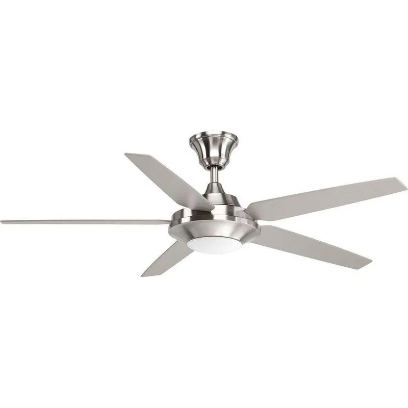 Progress Lighting P2539-0930K AirPro 65W 5-Blade Ceiling Fan with 54 in. Blade Span and LED Light