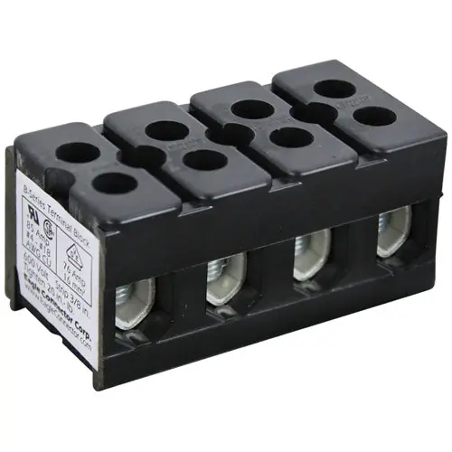 Terminal Block 85 AMP (2.375 x 1.25) 02.15.047.00 for Hatco