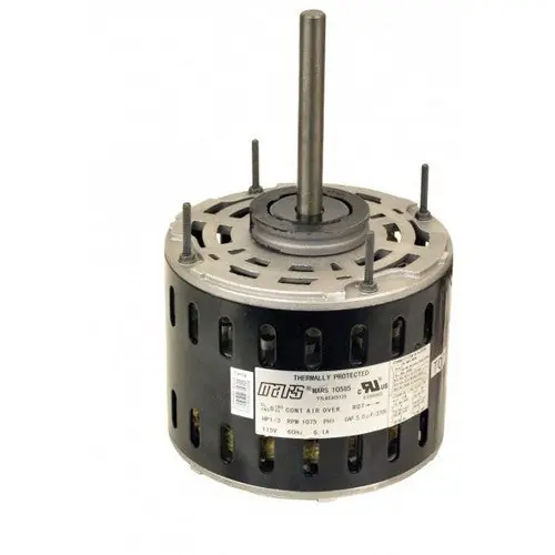 MARS 10730 Mars Outdoor 1 Speed 1-Phase Reversible Condenser Fan Motor, 1075 rpm, 1/2 HP, 208 - 230V