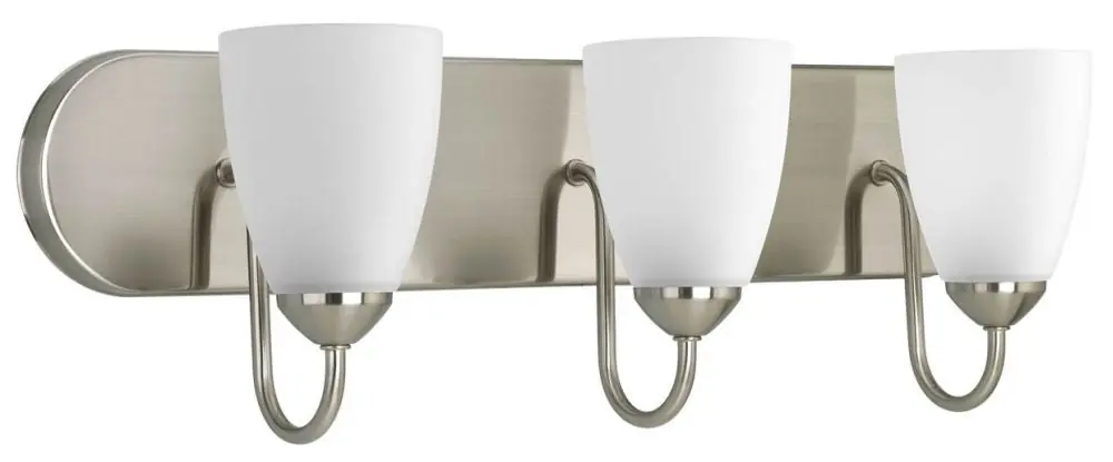 Progress Lighting P2708-09 Gather 3 Light 100W Vanity Light Fixture