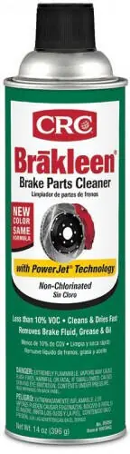 CRC 05050 Brakleen Brake Parts Cleaner Non-Chlorinated 20 oz Aerosol Can 50 State Formula