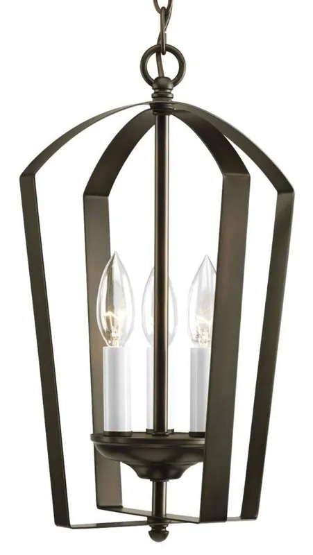 Progress Lighting P3928-20 Gather 60W 3-Light Candelabra E-12 Base Foyer Lighting