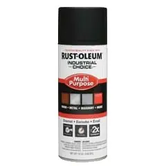 Rust-Oleum 1676830 Industrial Choice 1600 System Multi-purpose Enamel Spray, 12 Oz Spray