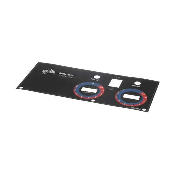 Control Panel Label 50/75CBD/HD 2M-Z9616 for Stero 2M-Z9616