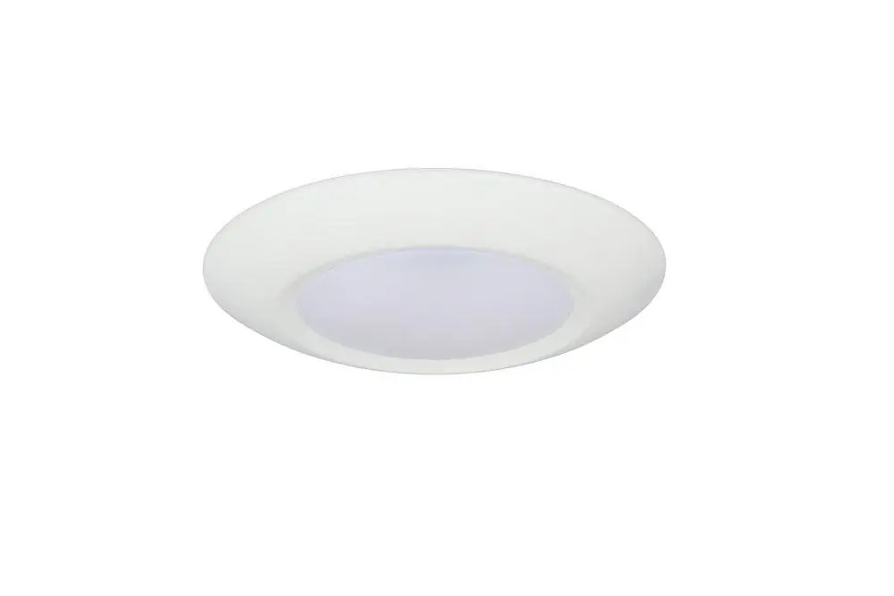 Miseno FLDL71200LEDCCTW 7-2/5 in. Color Selectable LED Ceiling Disk Light in White 16.5W