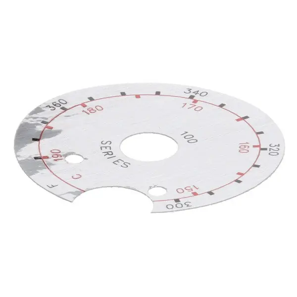 LABEL DIAL PLATE NOTCHED for Frymaster 8021458