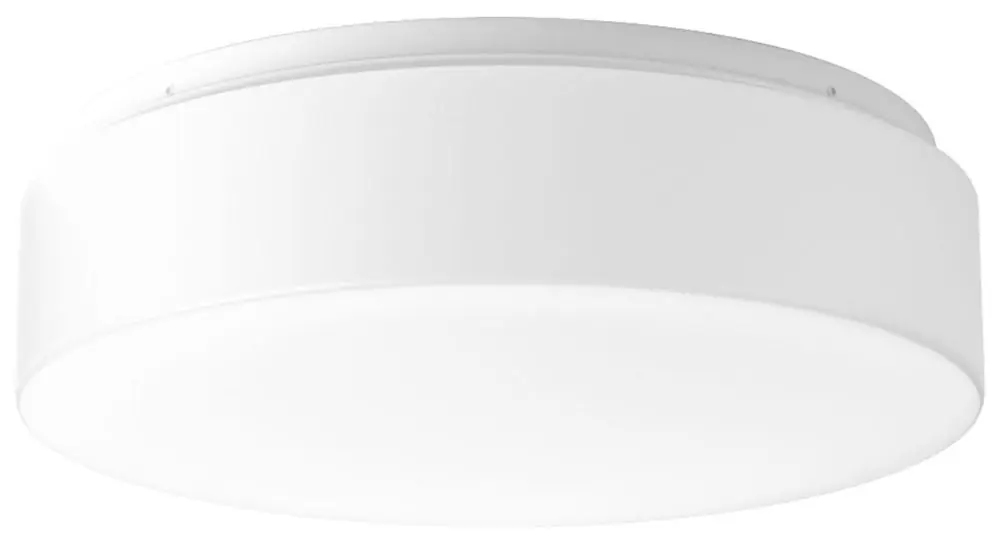 Progress Lighting P730002-030-30 Drums and Clouds 22.5W 1-Light 3000 Kelvin LED Flush Mount Ceiling Fixture in White