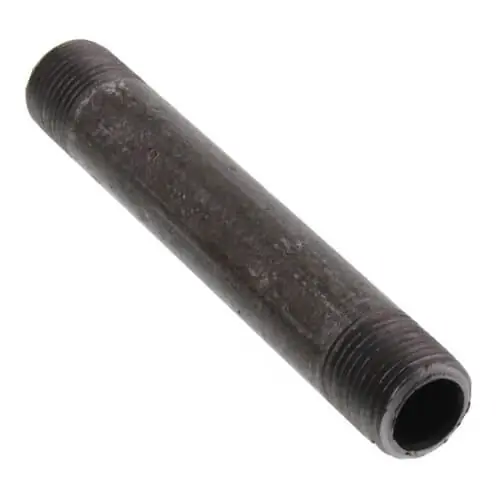 Anvil 0330011008 3/8 x 4 Black Nipple