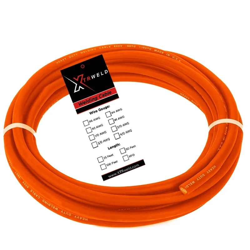 XTRweld WCS2/0XFO-100CL Welding Cable 600V 2/0 AWG 100' CL