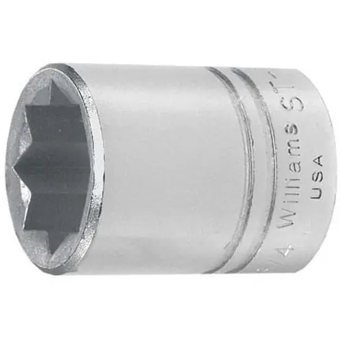 Williams JHWST-826 Socket 1/2 in Drive 13/16 in Size
