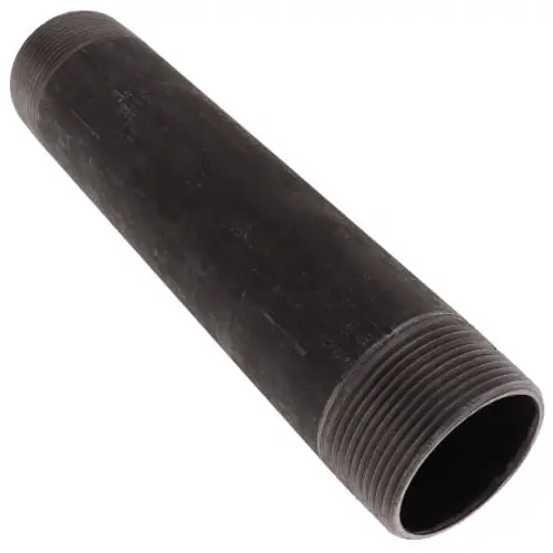Anvil 0330035205 1-1/2 x 8 Black Nipple