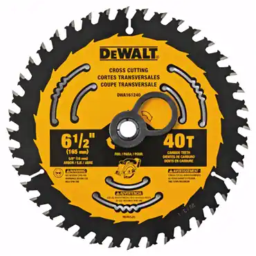 DeWalt DWA161240 Circular Saw Blade 6-1/2 inches 40T