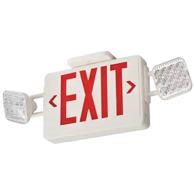 Lithonia ECRGRDM6 ECRG RD M6 LED EXIT UNIT CMB