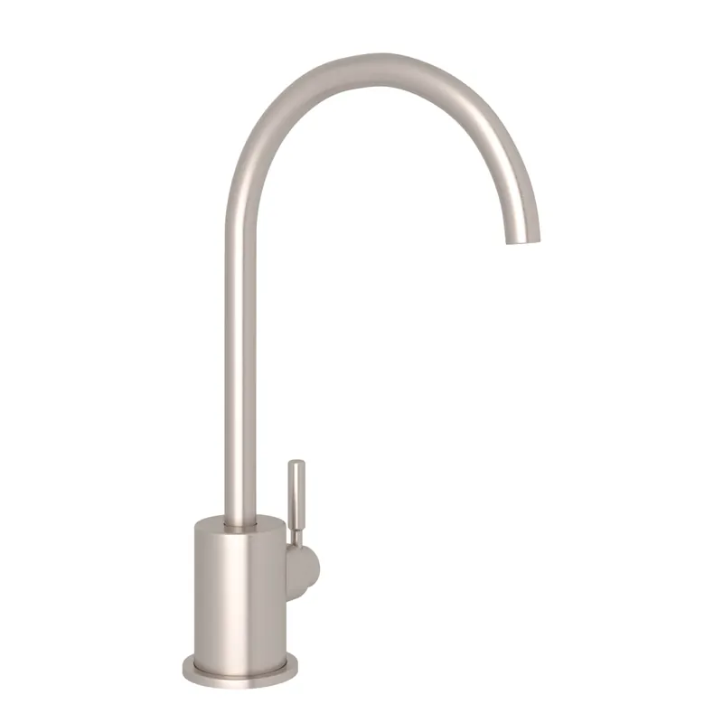 Rohl R7517STN Lux Single Handle Lever Water Filter Faucet in Satin Nickel
