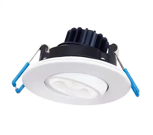 Lightolier MG3R06930NF1W 3 Round Mini Gimbal Downlight 8W (3 IN)