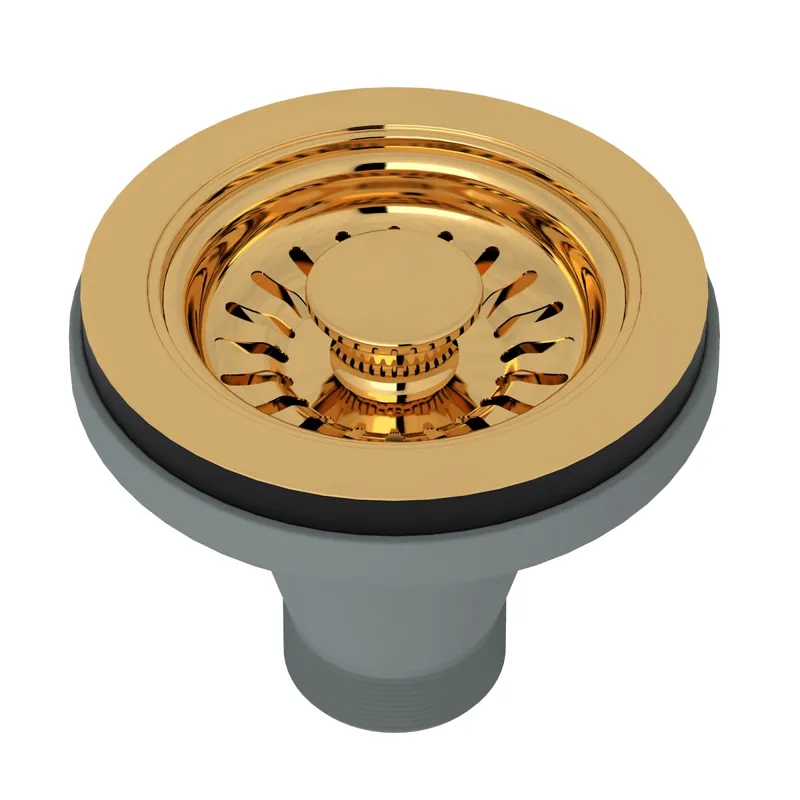 Rohl 738IB House of Rohl Basket Strainer 1 1/2 LESS REMOTE POP-UP