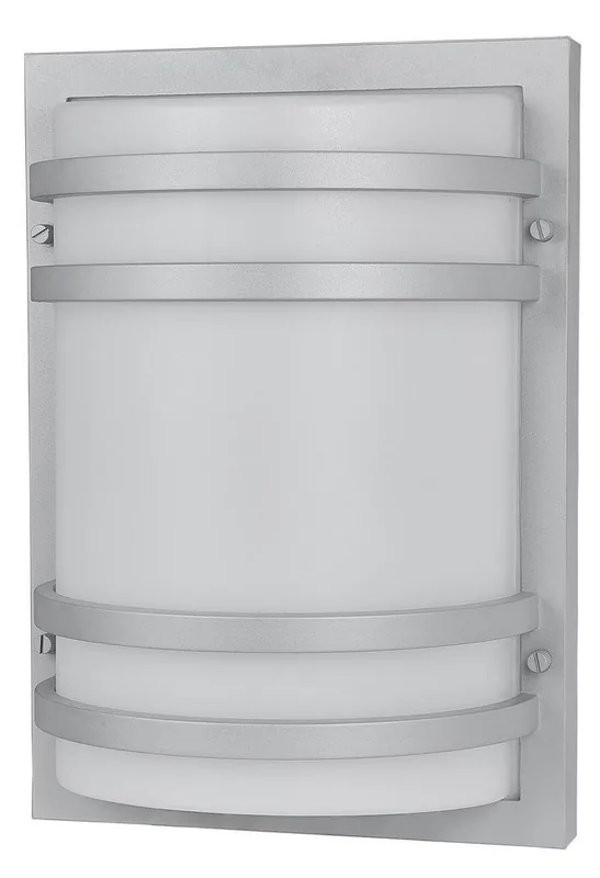 Miseno FLEL1000LEDSV 16W Integrated LED Outdoor Wall Sconce in Silver Grey