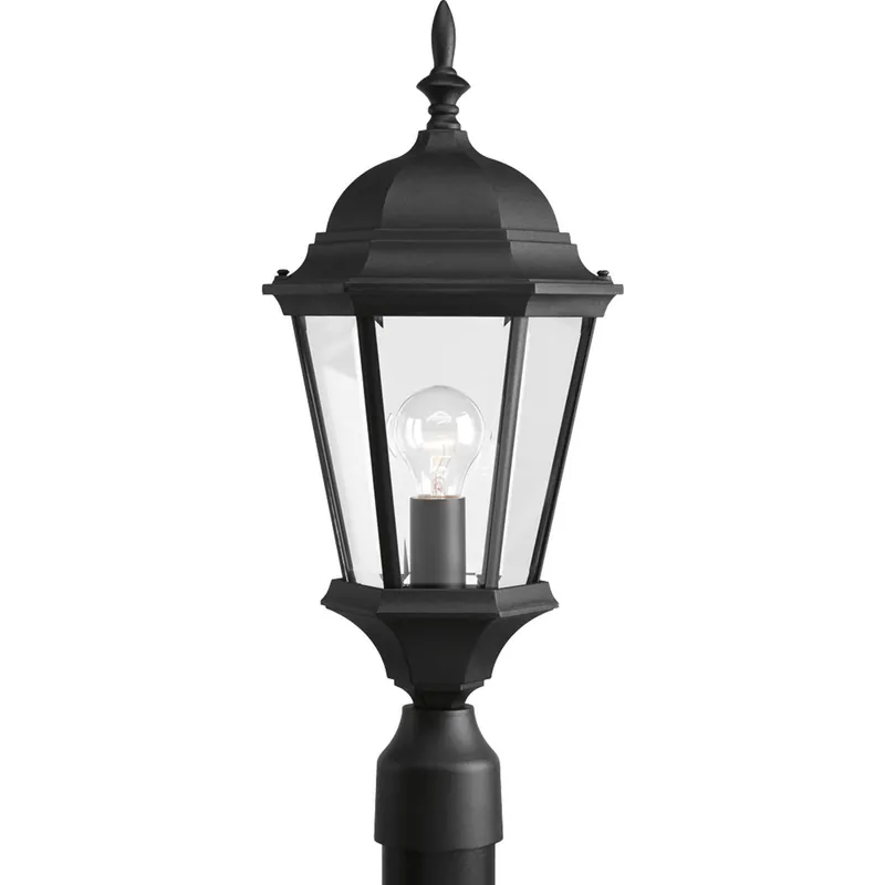 Progress Lighting P5482-31 Welbourne 1-100W MED POST LANTERN BL