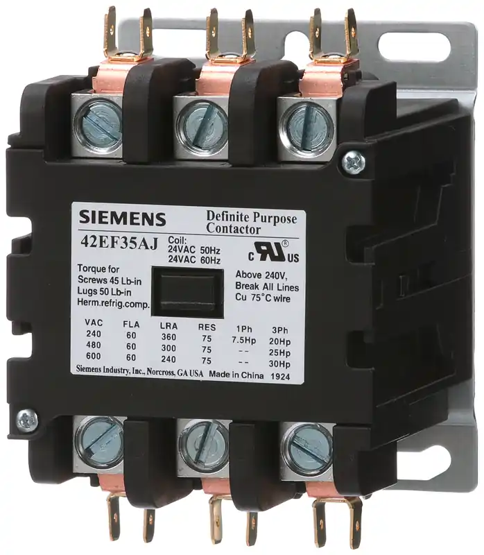 Siemens 42EF35AG Contactor, 42DP, 60A, 3P