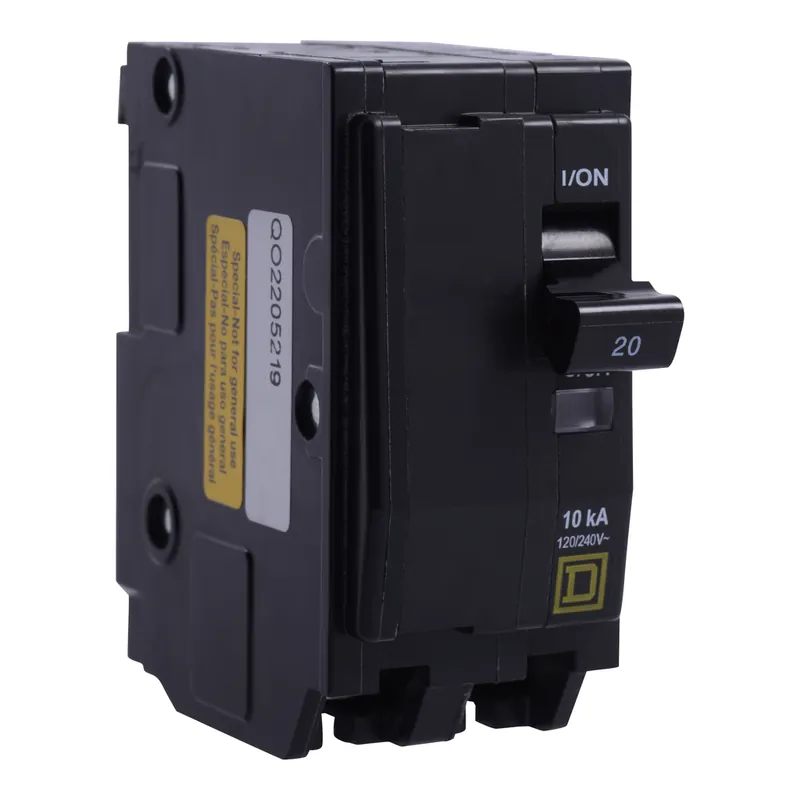 Square D QO2205219 Mini Circuit Breaker 20A 120/240VAC