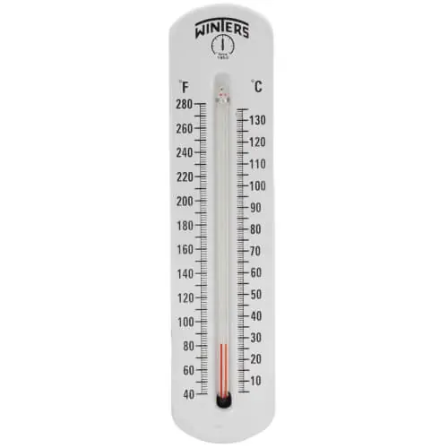 Winters Instruments TSW173 8 TSW Scale Type Hot Water Thermometer 40F -280F 5C -135C