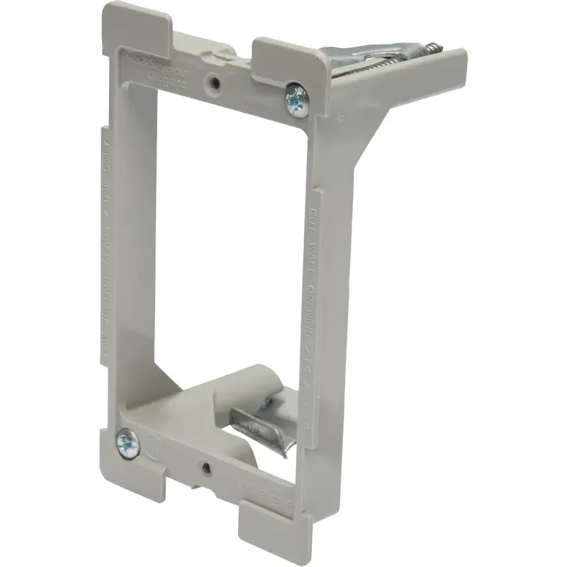 Pass & Seymour AC101001 Single-Gang Low Voltage Swing Bracket