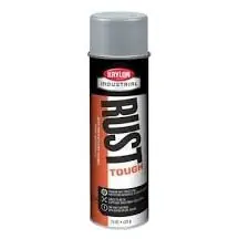 Krylon R00839 Industrial Rust Tough Acrylic Enamel Lt Machinery Gray (ASA-61)